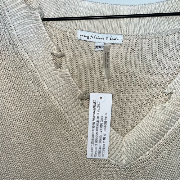 Young Fabulous & Broke Tie Dye Sweater - Picture 5 of 5